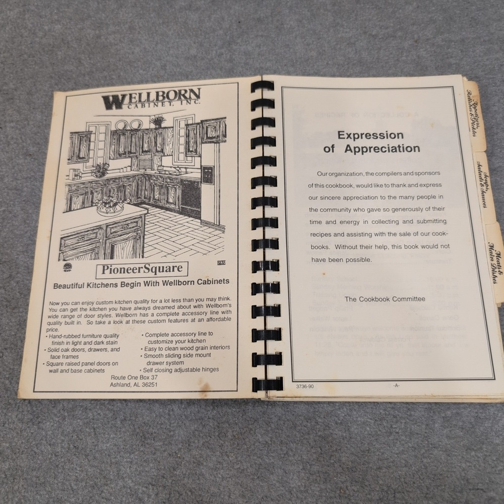 Corinth Baptist Church Cookbook Cragford Alabama Recipes Clay County, Alabama‎ - Picture 2 of 3